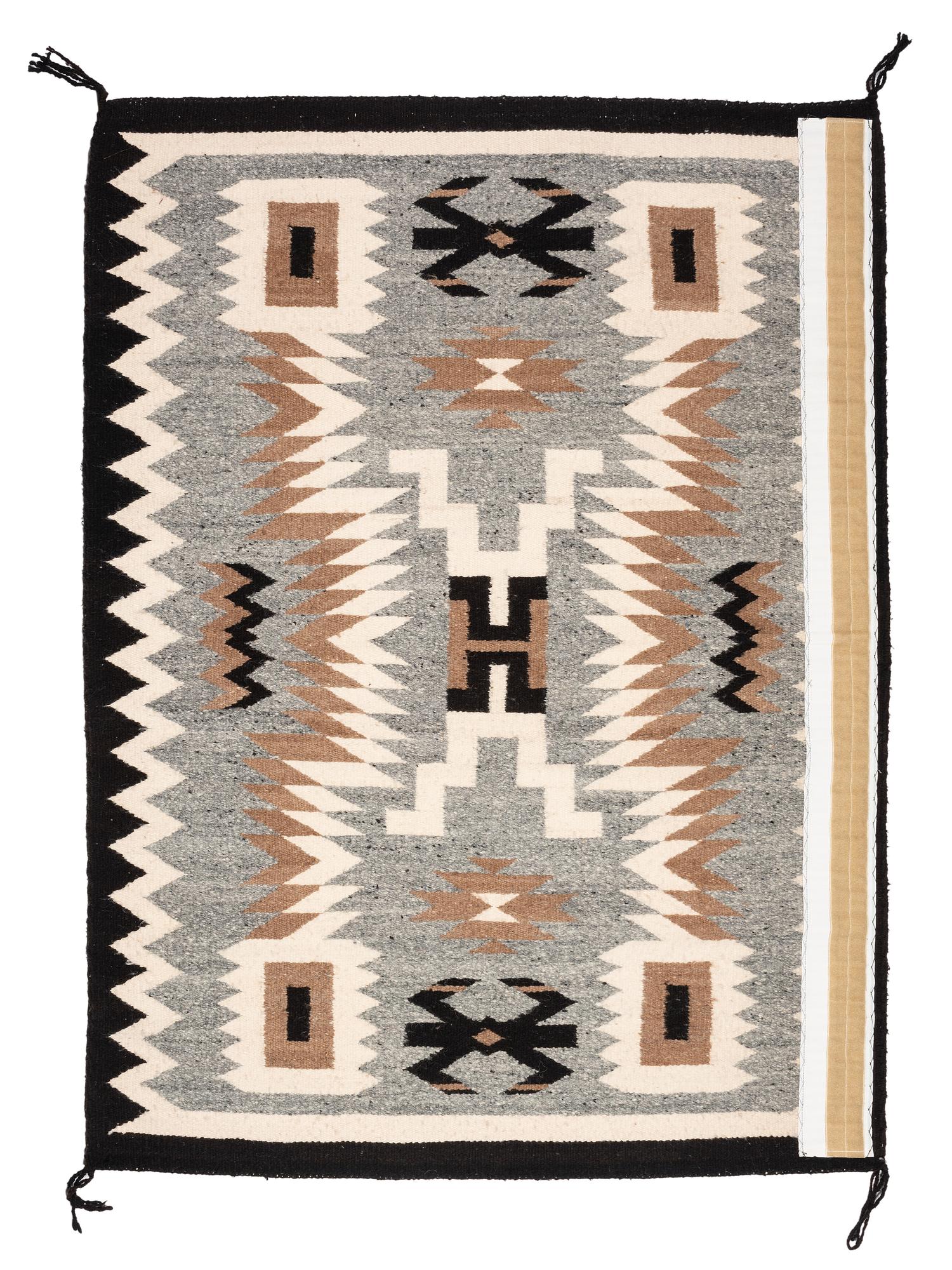 A Navajo Storm Pattern Weaving / Rug