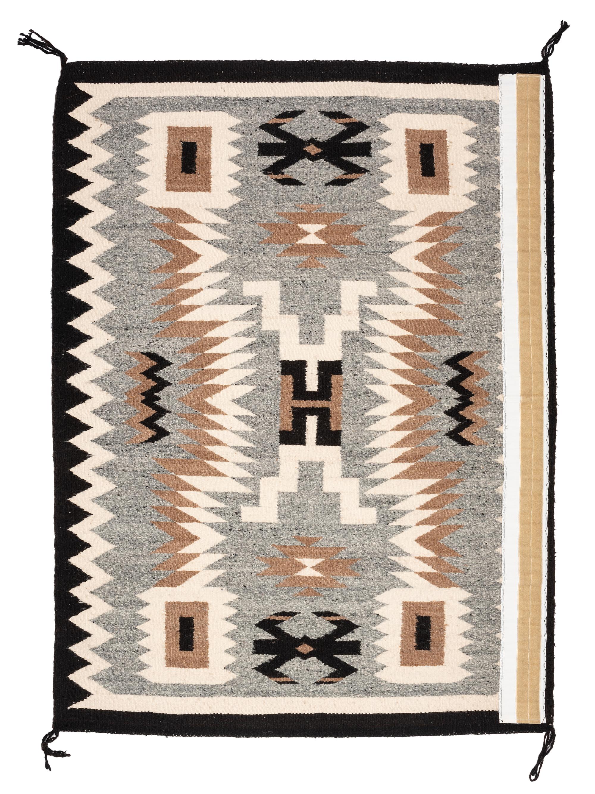 A Navajo Storm Pattern Weaving / Rug