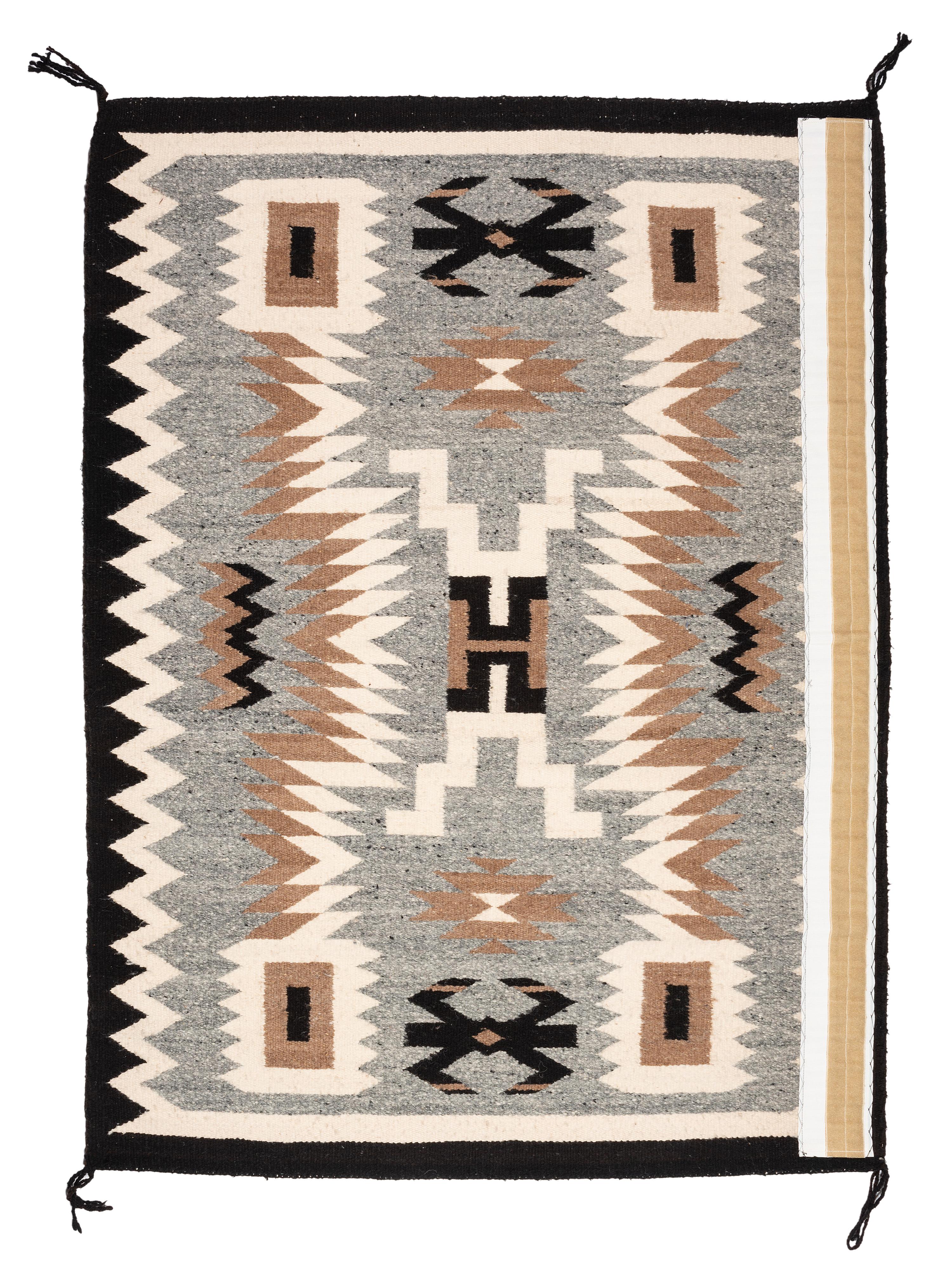 A Navajo Storm Pattern Weaving / Rug