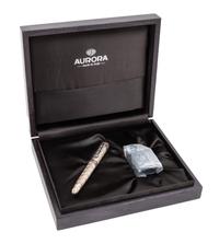 An Aurora 80th Anniversary Limited Edition Fountain Pen and Ink Set