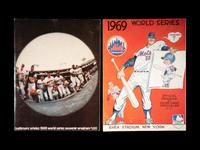 A Group of 1969 New York Mets Miracle Mets World Series Ticket Stub and Programs,