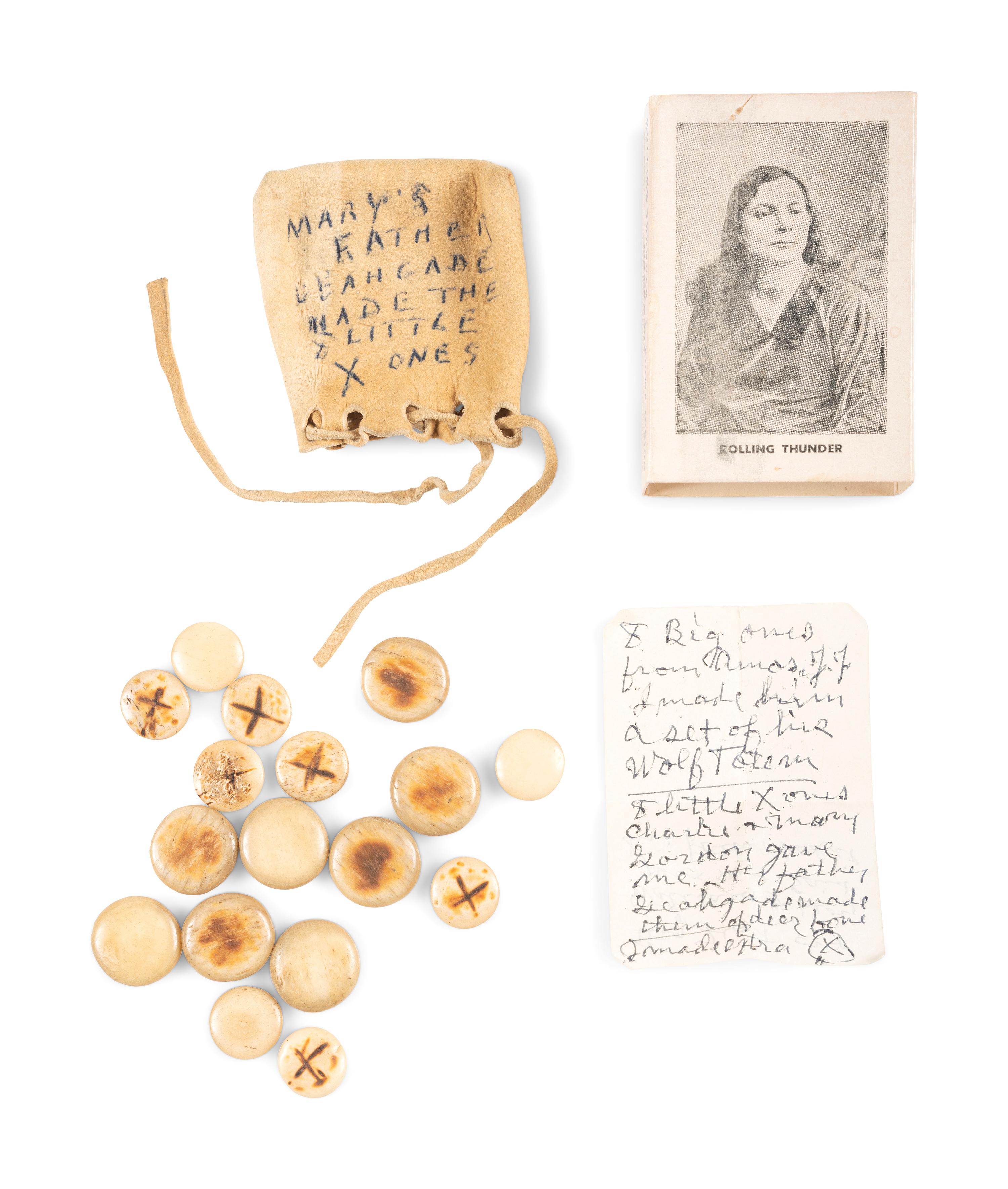 Bone Dice for Playing Waltes