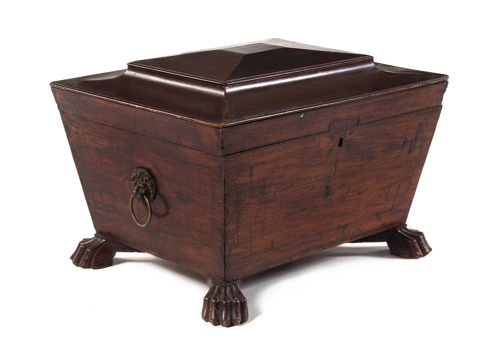 A Regency Mahogany Cellarette Width 27 inches. — 19TH CENTURY