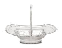 A George III Silver Centerpiece Basket