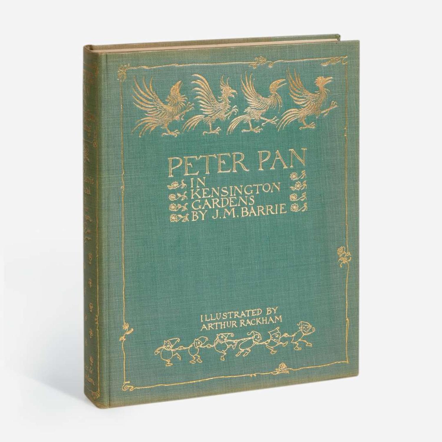 [Children's & Illustrated] [Rackham, Arthur] Barrie, J.M. Peter Pan in Kensington Gardens