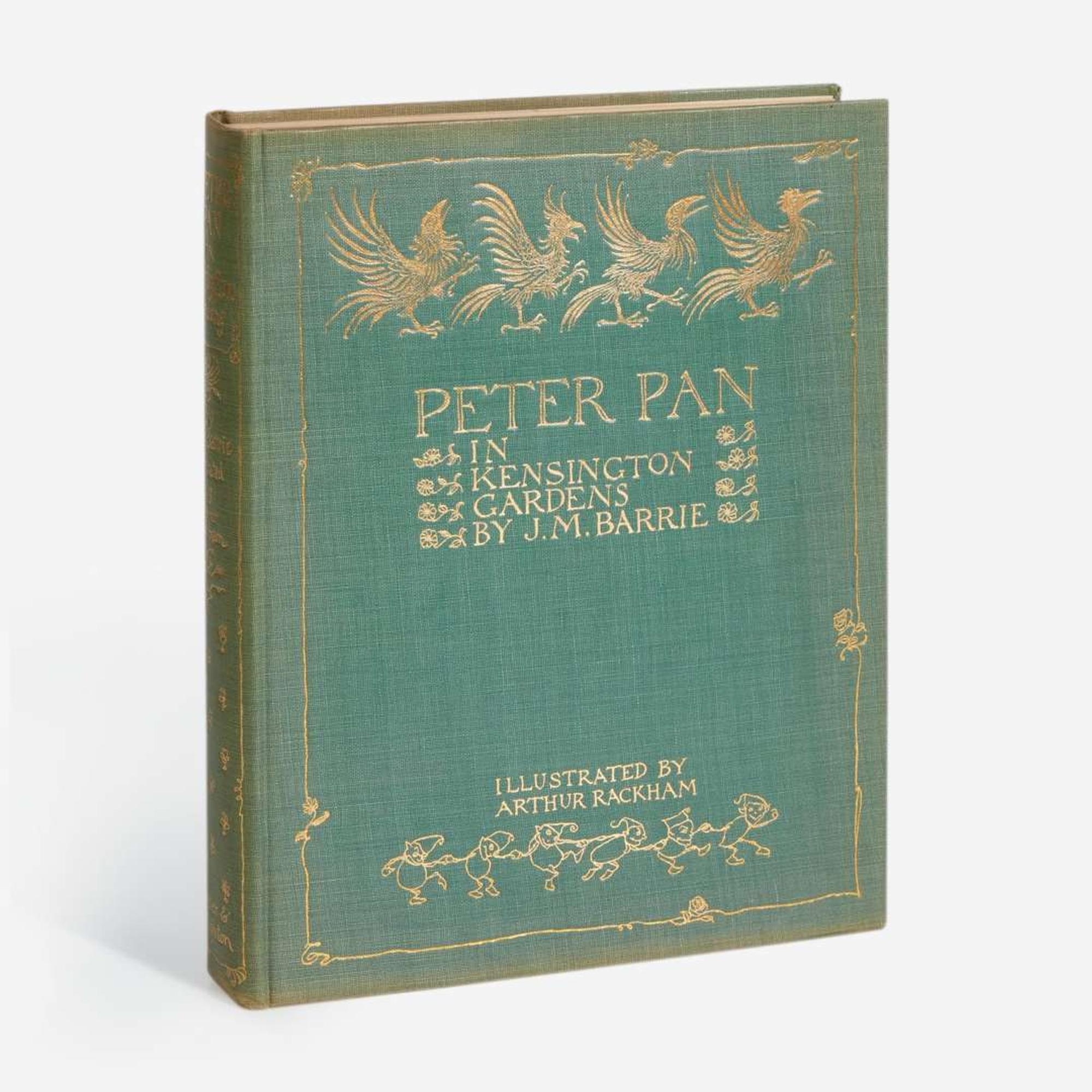 [Children's & Illustrated] [Rackham, Arthur] Barrie, J.M. Peter Pan in Kensington Gardens