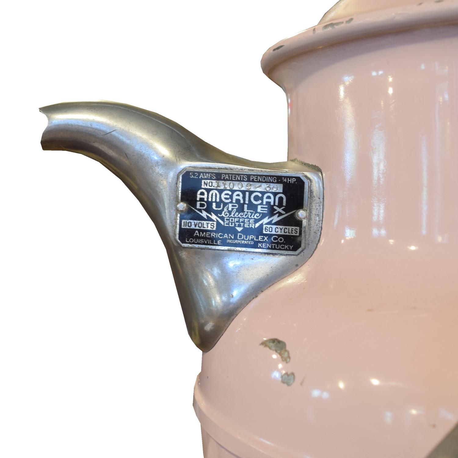 A Coffee Cutter by American Duplex Co. 20.5" W x 17" D x 27" H — United States, 20th Century