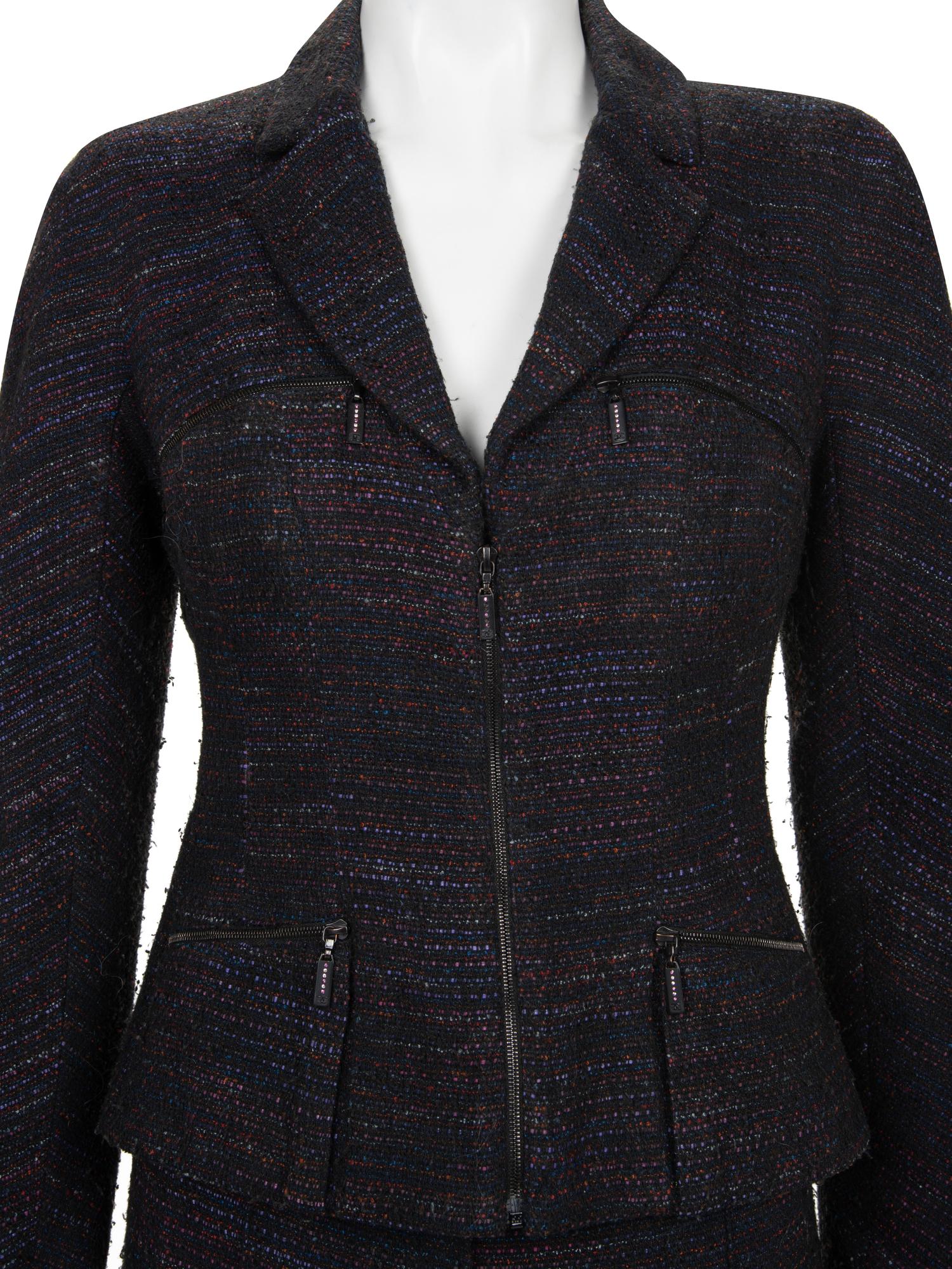Chanel Tweed Pantsuit, Fall 2002