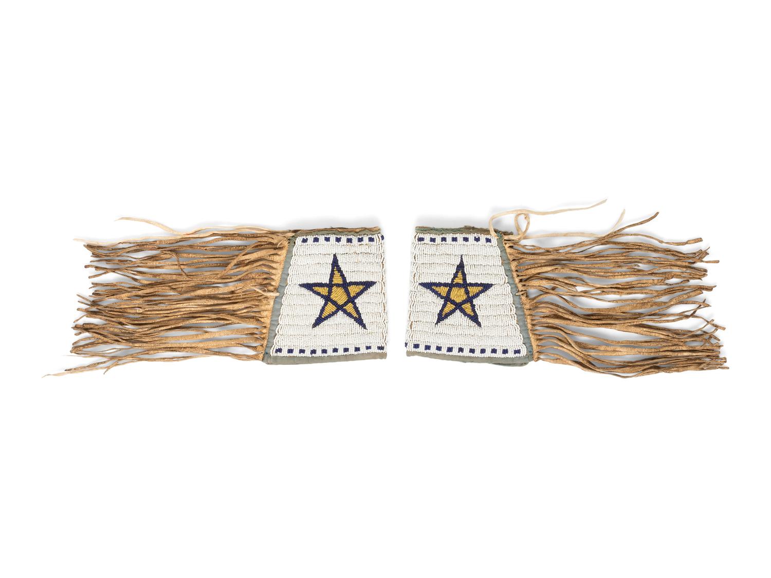Northern Plains Pouche, Cuffs, and Hair Drop