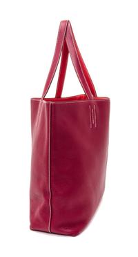 An Hermes Rubis/Bougainvillea 45cm Taurillon Clemence Double Sens Tote, 17.5" x 15.5" x 5".