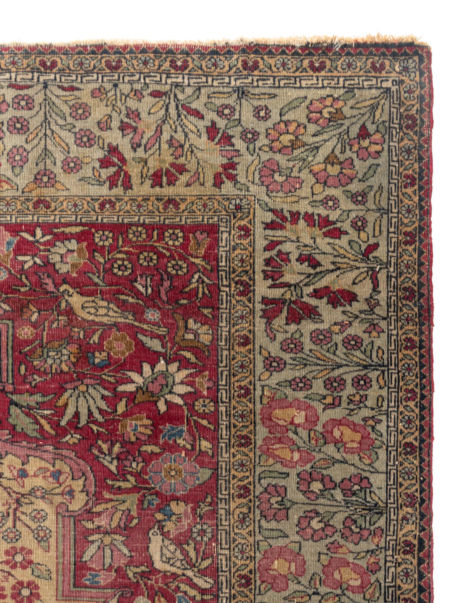 A Kashan Wool Carpet