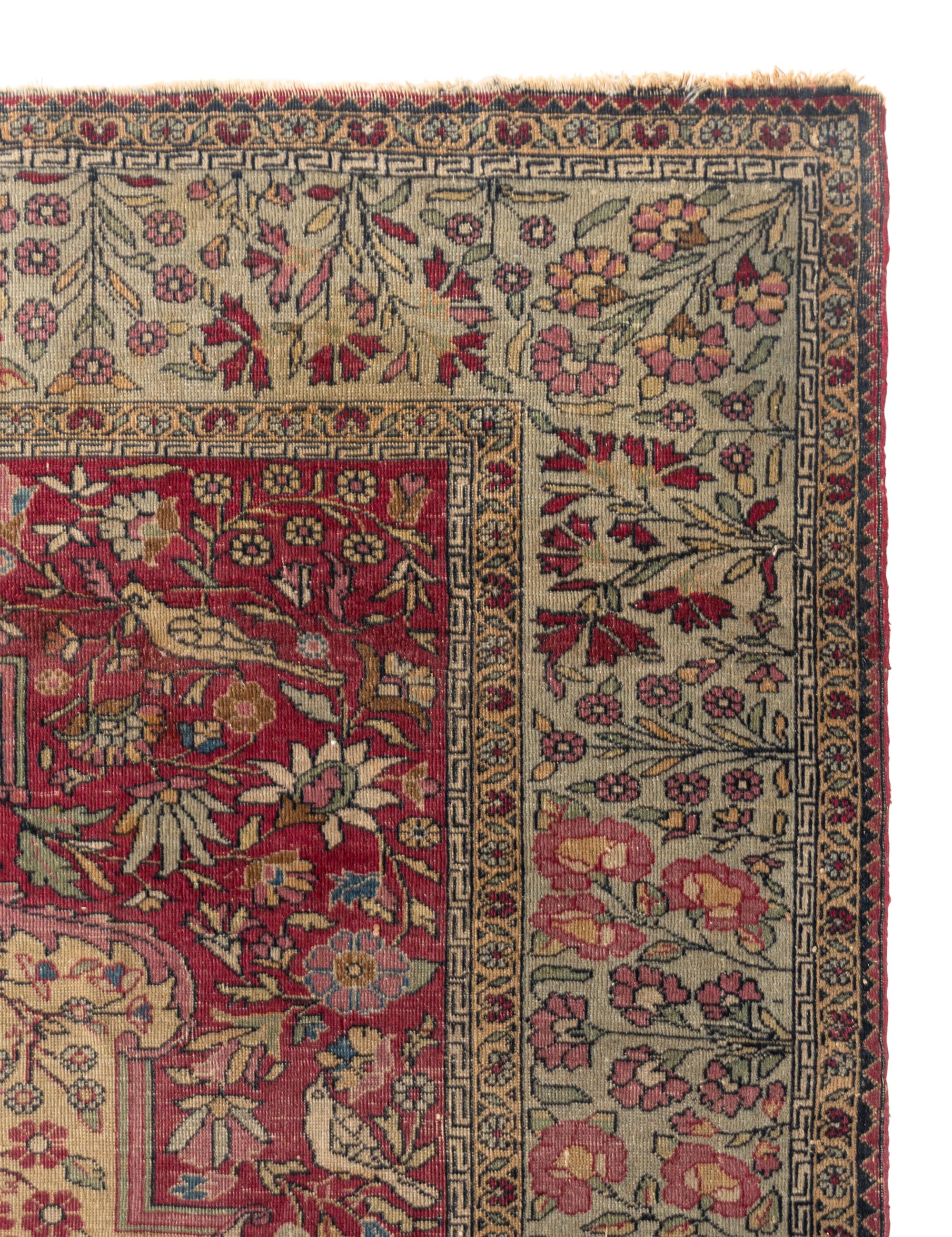 A Kashan Wool Carpet