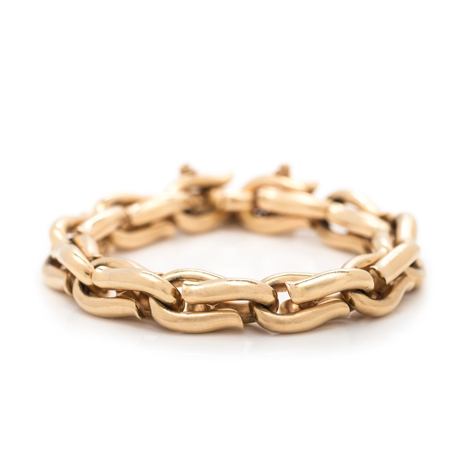 YELLOW GOLD BRACELET