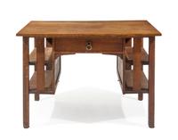 Stickley Brothers, EARLY 20TH CENTURY, an oak desk