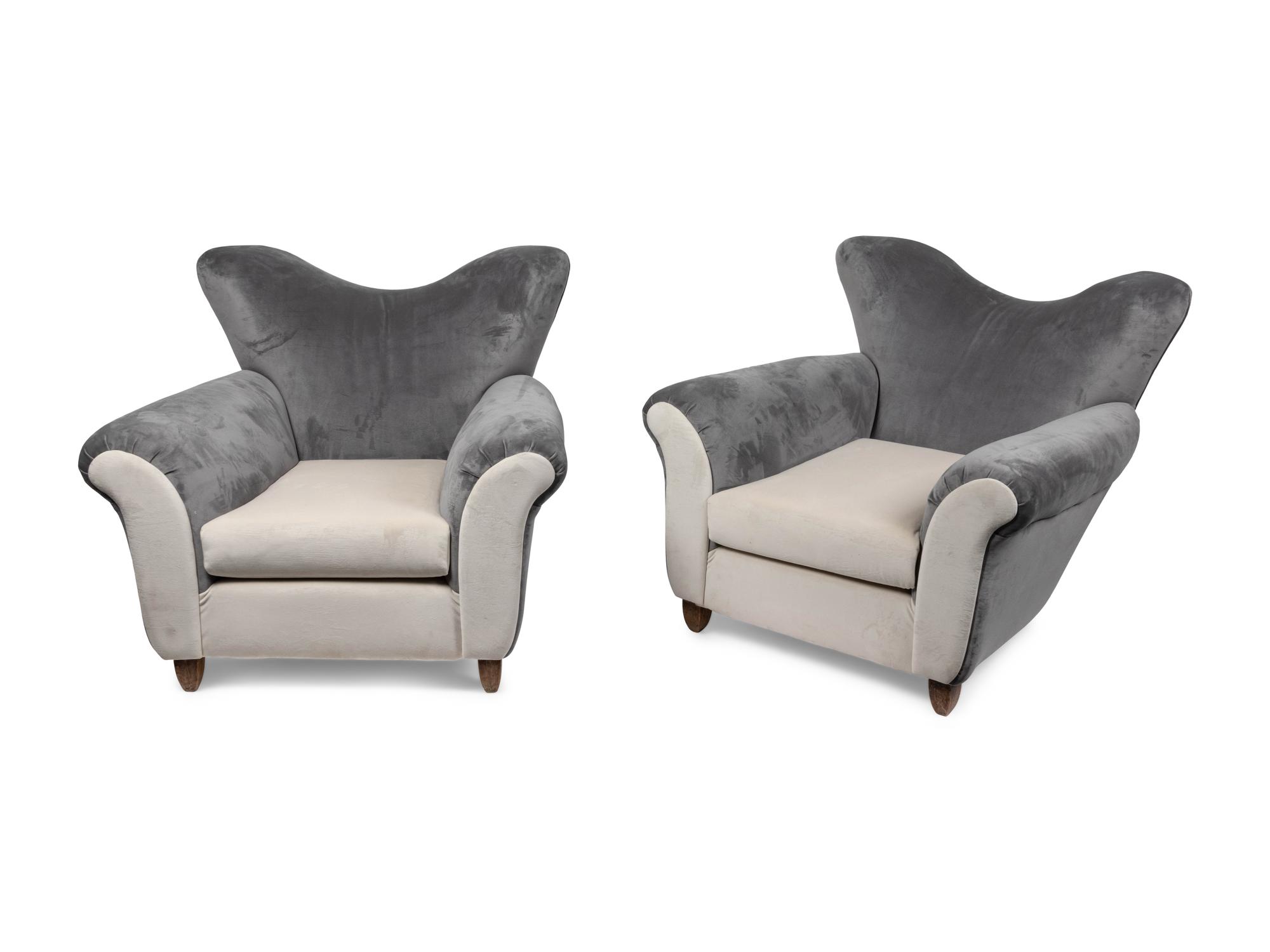 A Pair of Lounge Chairs