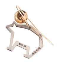 Pueblo Silver Earrings