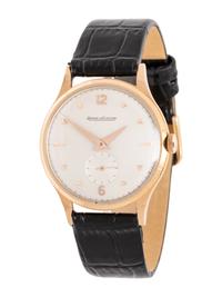 JAEGER-LECOULTRE, 18K YELLOW GOLD WATCH