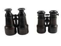 [CIVIL WAR] Two pairs of binoculars, one identified to John Slinghuff 34th PA Emergency Volunteers.