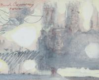 Fred Conway, (American, 1900-1972), Three works: Untitled Abstracts