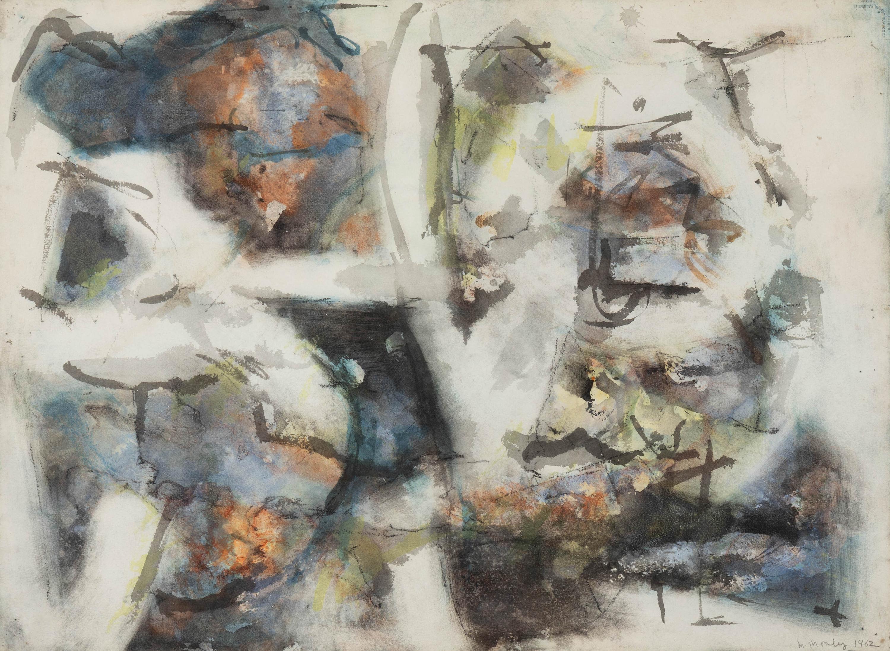 Malcolm Morely (American, 1931-2018) — Untitled , 1962