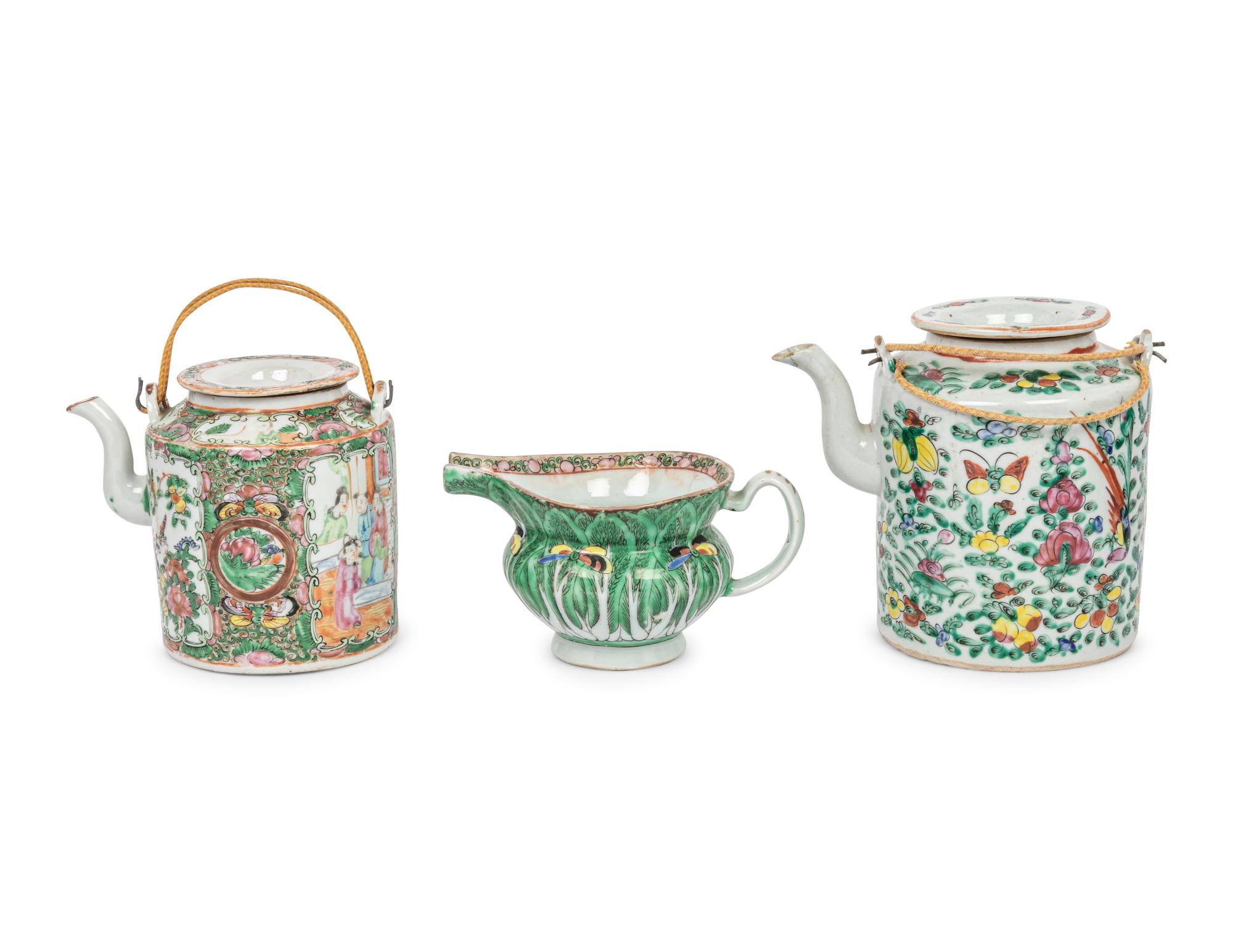 72 Chinese Famille Rose Porcelain Wares