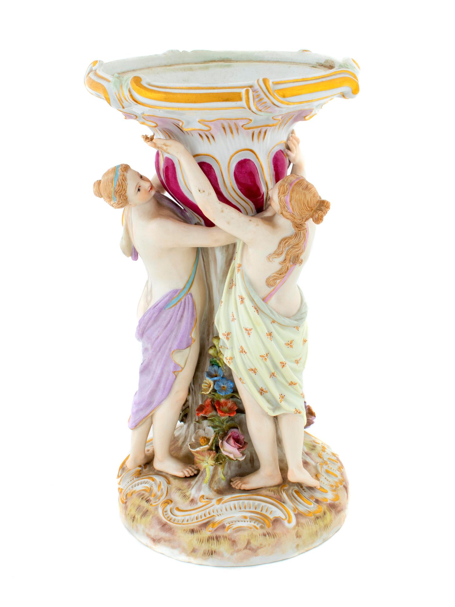 A Meissen Porcelain Group