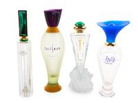 A Group of Four Factice Perfume Bottles