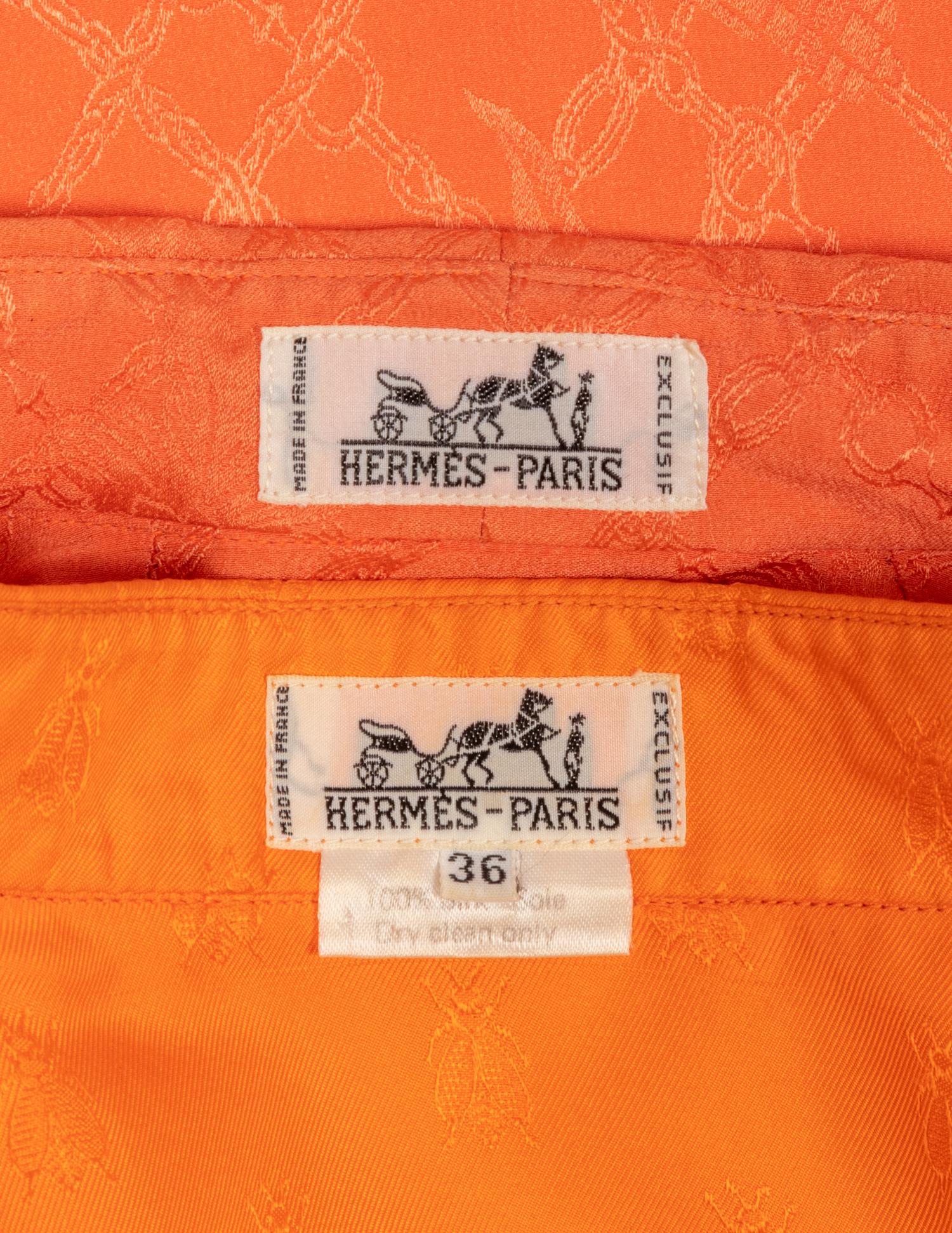Two Hermès Shirts, 1980-90s