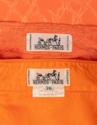 Two Hermès Shirts, 1980-90s