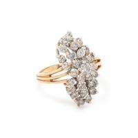 DIAMOND CLUSTER RING