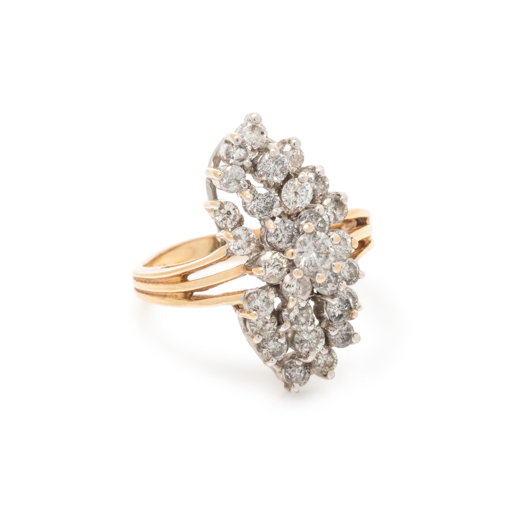 DIAMOND CLUSTER RING