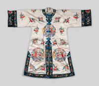 Three Chinese Embroidered Silk Articles
