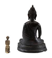 Two Southeast Asian Metal Figures of Buddha