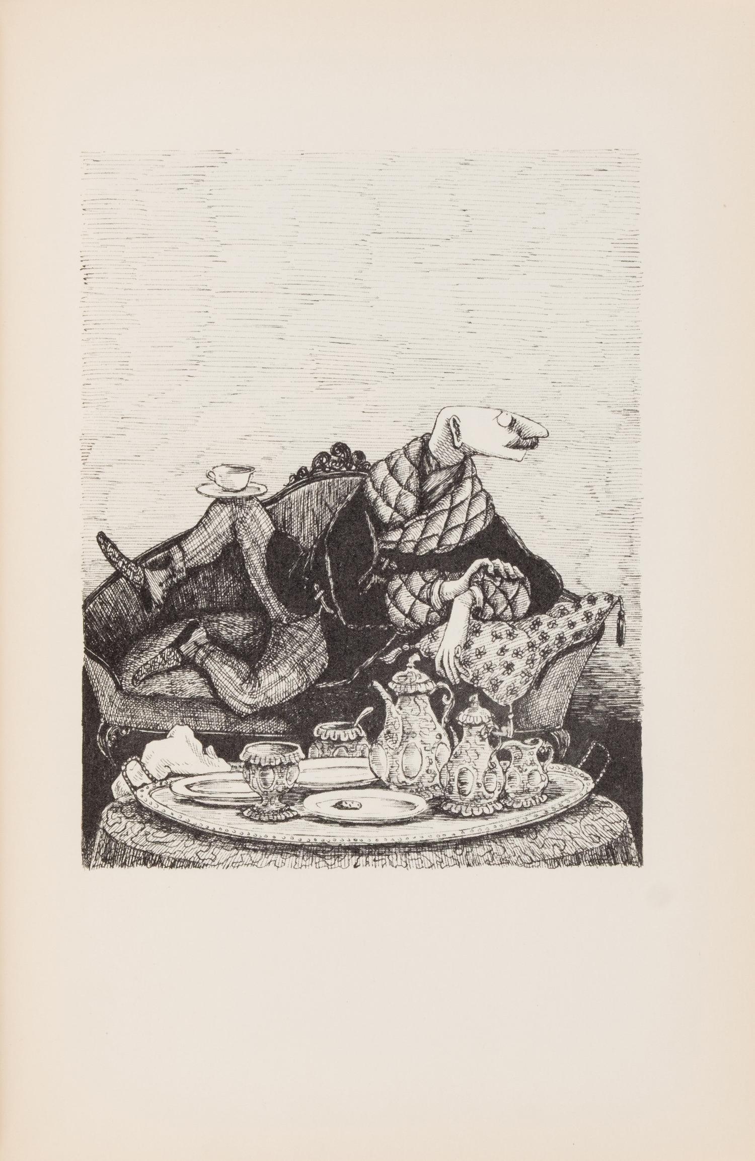 [Children's & Illustrated] Gorey, Edward. The Unstrung Harp, or Mr. Earbrass Writes a Novel