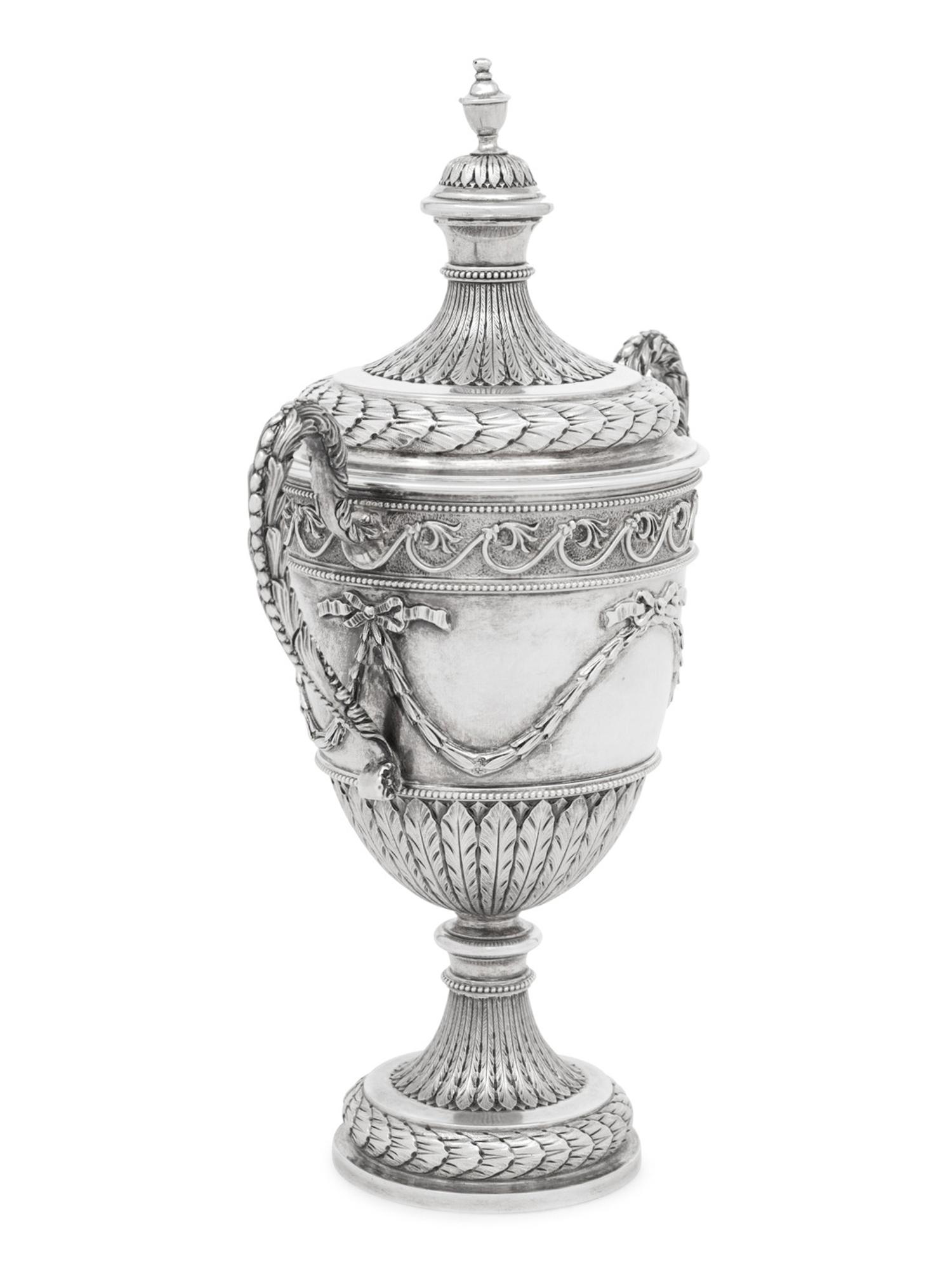An English Silver Cup and Cover