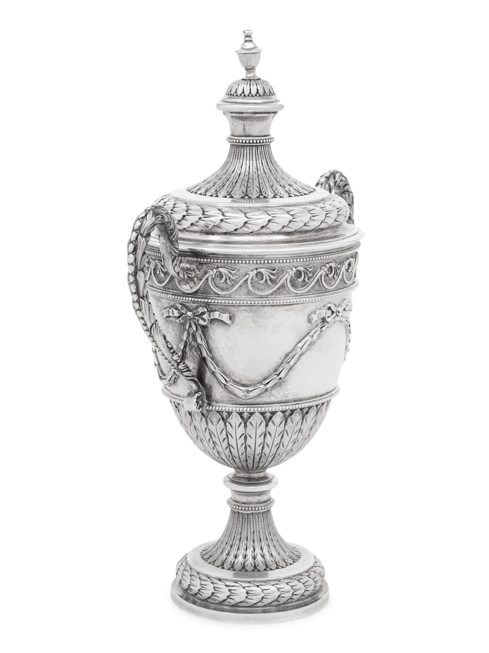 An English Silver Cup and Cover
