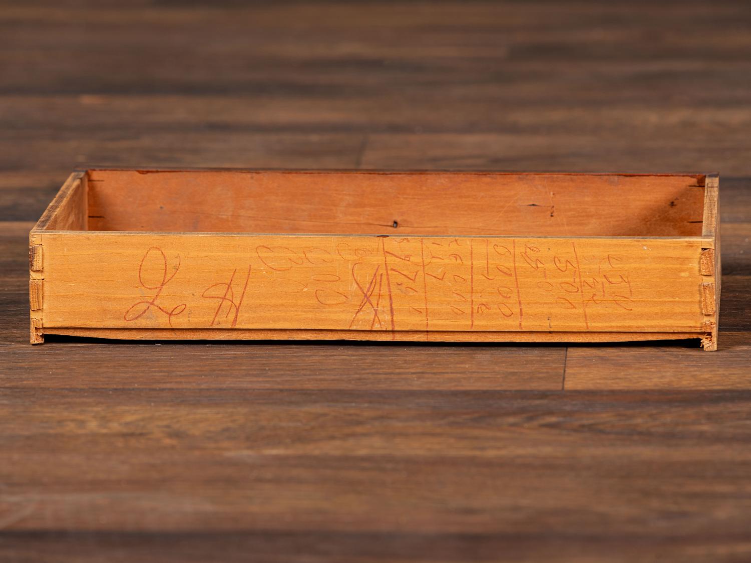 A Federal Inlaid Bird's Eye Maple and Mahogany Tambour Writing Desk