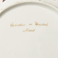 A Set of Seven Japonesque Gilt-Decorated Paris Porcelain Plates