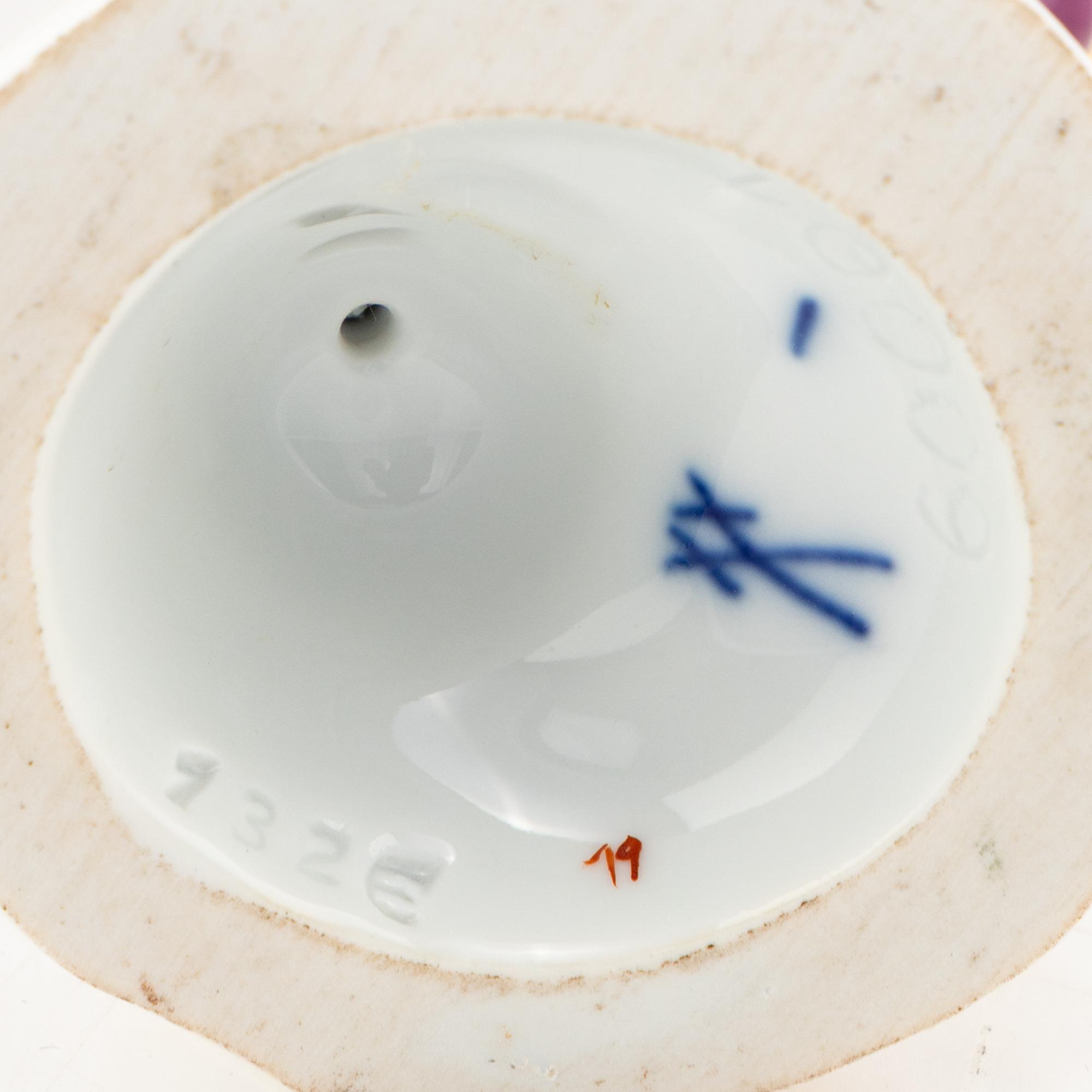 A Meissen Porcelain Twenty-Piece Monkey Orchestra