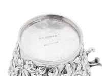 A Group of Five American Silver Repoussé Table Articles