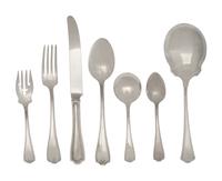 An American Silver Flatware Service