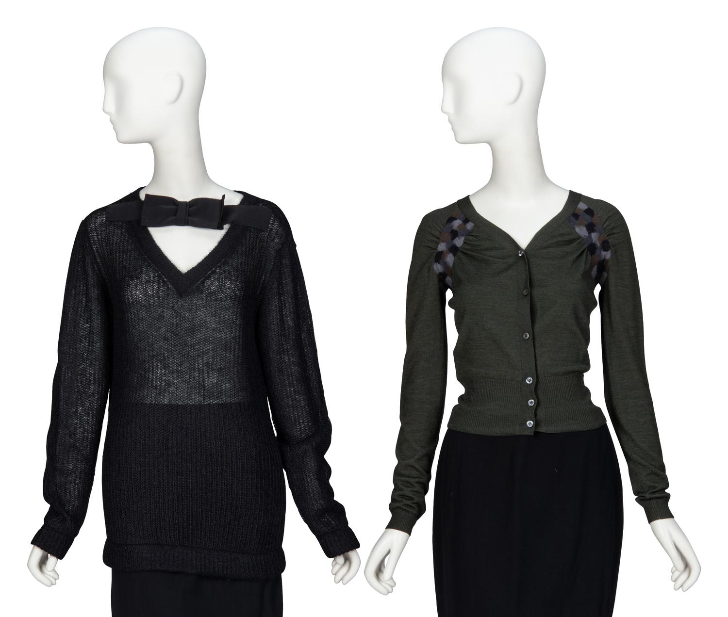 PRADA, SWEATER & CARDGIAN