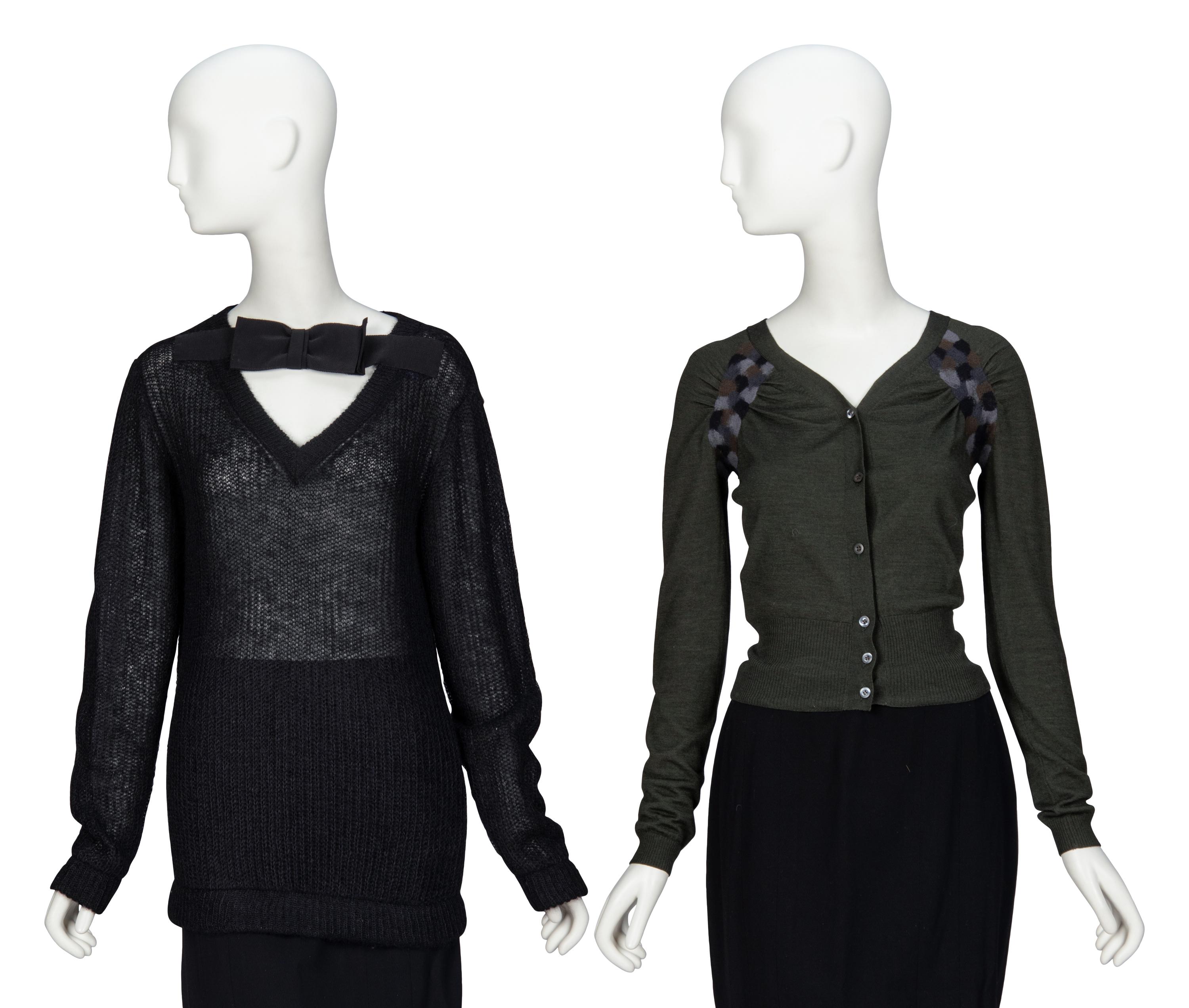 PRADA, SWEATER & CARDGIAN