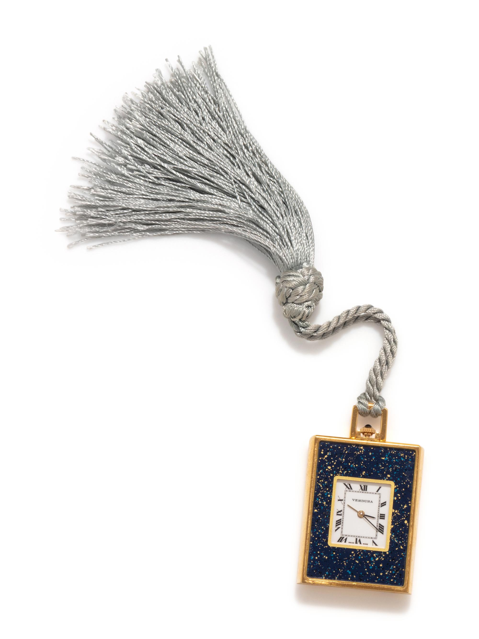 VERDURA, GOLD PLATED PURSE WATCH