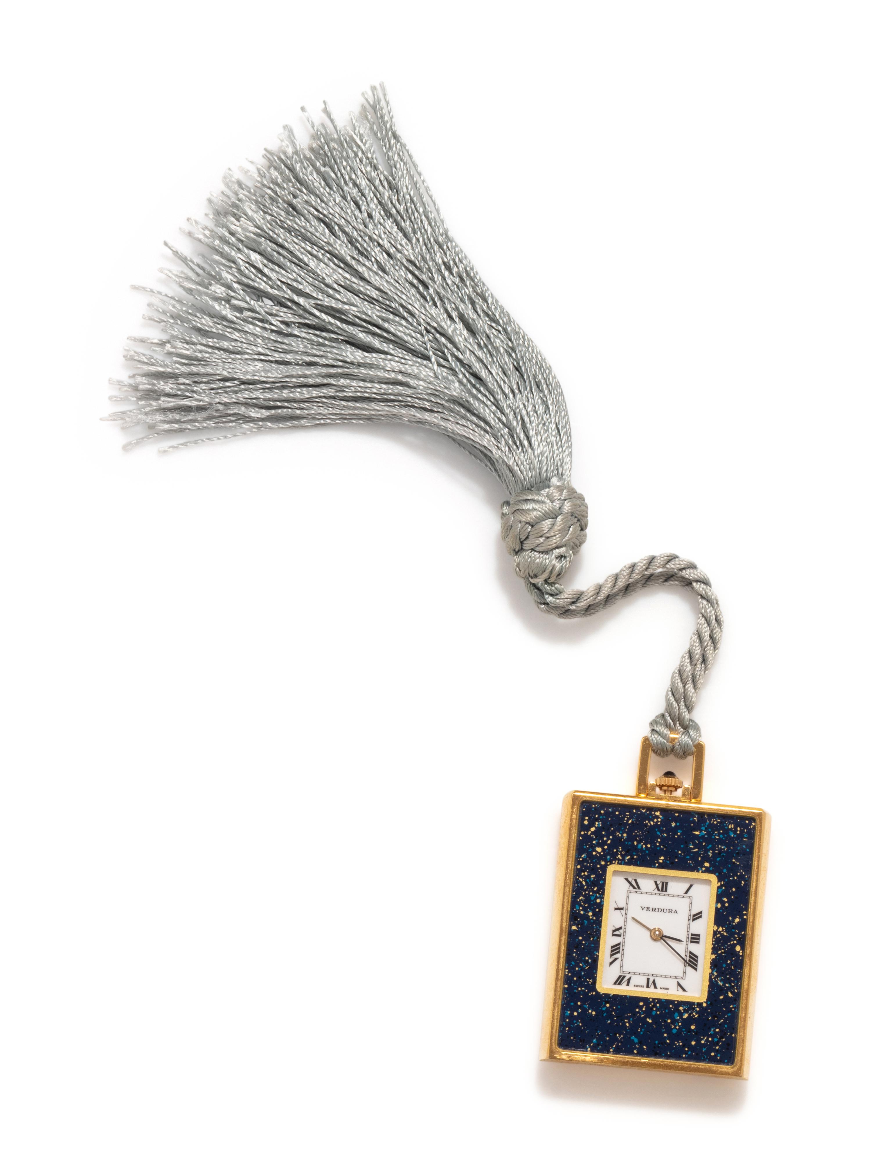 VERDURA, GOLD PLATED PURSE WATCH