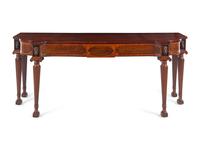 An Edwardian Mahogany Serving Table