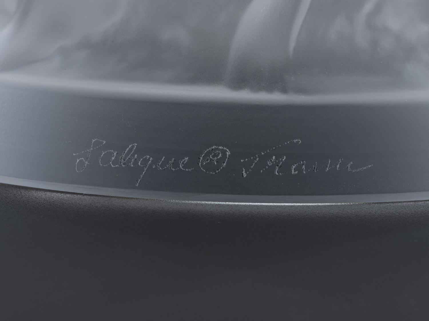 A Lalique Bacchantes Vase