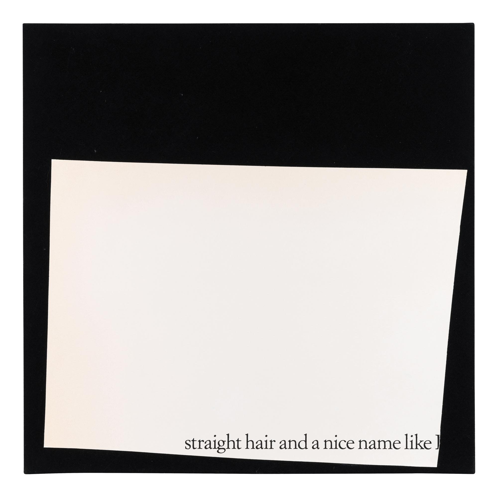 Straight Hair…