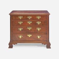 A Chippendale carved walnut chest of drawers Philadelphia, PA, circa 1770