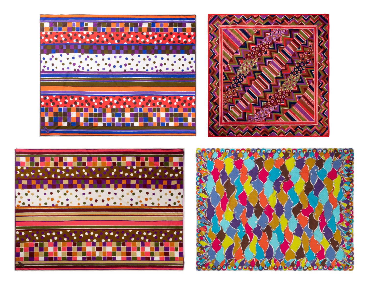 Four Designer Beach Cover-Ups By Emilio Pucci and Missoni, 1970-90s